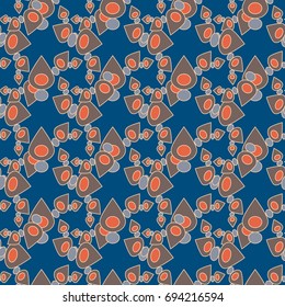 Abstract color seamless pattern for new background.