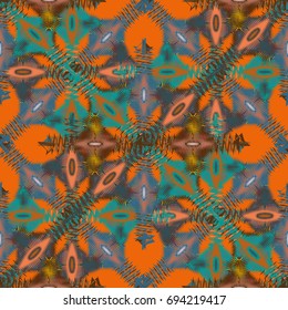 Abstract color seamless pattern for new background.