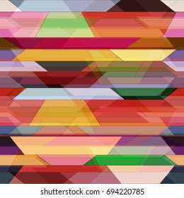 Abstract color seamless pattern for new background.