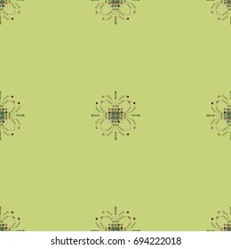 Abstract color seamless pattern for new background.