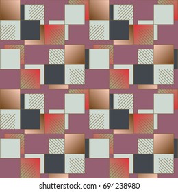 Abstract color seamless pattern for new background.