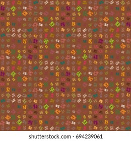 Abstract color seamless pattern for new background.