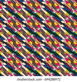 Abstract color seamless pattern for new background.