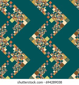 Abstract color seamless pattern for new background.