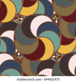 Abstract color seamless pattern for new background.