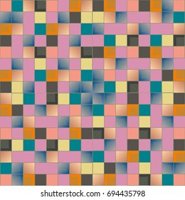 Abstract color seamless pattern for new background.