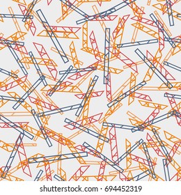 Abstract color seamless pattern for new background.