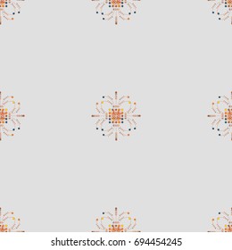 Abstract color seamless pattern for new background.