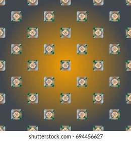 Abstract color seamless pattern for new background.