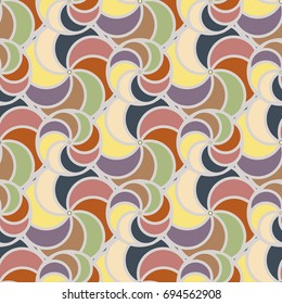 Abstract color seamless pattern for new background.