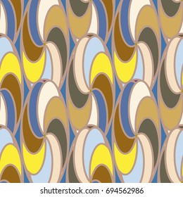 Abstract color seamless pattern for new background.