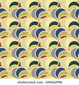 Abstract color seamless pattern for new background.