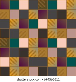 Abstract color seamless pattern for new background.