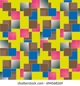 Abstract color seamless pattern for new background.