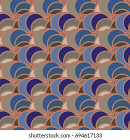 Abstract color seamless pattern for new background.