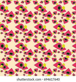 Abstract color seamless pattern for new background.
