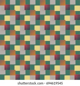 Abstract color seamless pattern for new background.