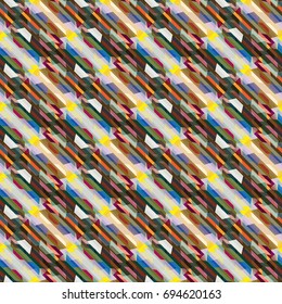 Abstract color seamless pattern for new background.