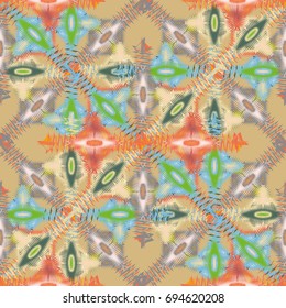 Abstract color seamless pattern for new background.