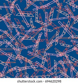 Abstract color seamless pattern for new background.