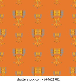 Abstract color seamless pattern for new background.