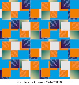 Abstract color seamless pattern for new background.