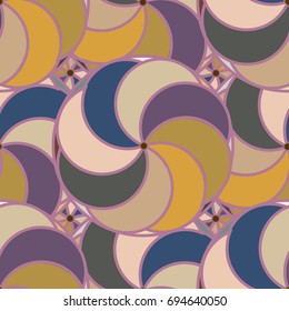 Abstract color seamless pattern for new background.