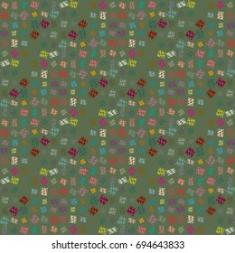 Abstract color seamless pattern for new background.