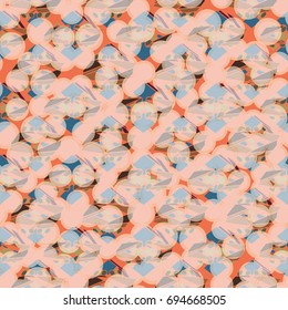 Abstract color seamless pattern for new background.