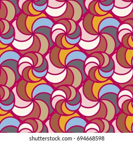 Abstract color seamless pattern for new background.