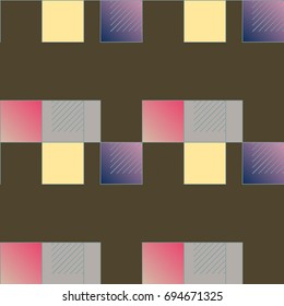 Abstract color seamless pattern for new background.