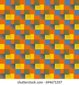 Abstract color seamless pattern for new background.