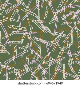Abstract color seamless pattern for new background.