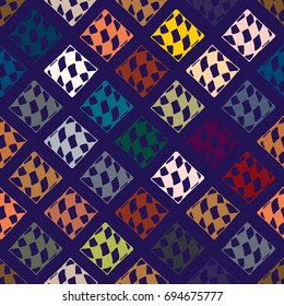 Abstract color seamless pattern for new background.