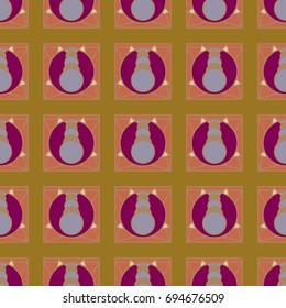 Abstract color seamless pattern for new background.