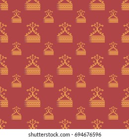 Abstract color seamless pattern for new background.