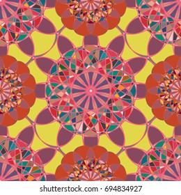 Abstract color seamless pattern for new background.