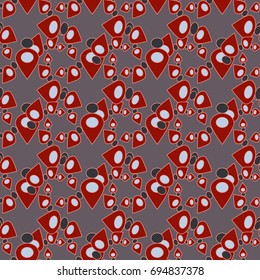 Abstract color seamless pattern for new background.