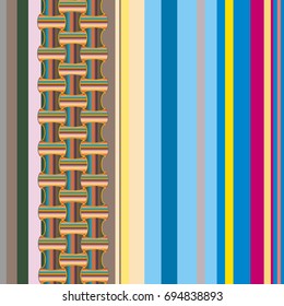 Abstract color seamless pattern for new background.