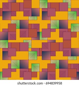 Abstract color seamless pattern for new background.