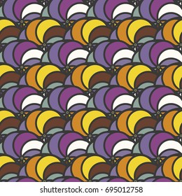Abstract color seamless pattern for new background.