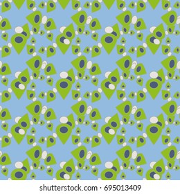 Abstract color seamless pattern for new background.