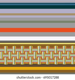 Abstract color seamless pattern for new background.