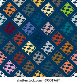 Abstract color seamless pattern for new background.