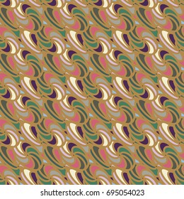 Abstract color seamless pattern for new background.