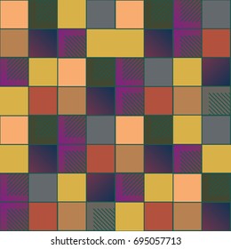 Abstract color seamless pattern for new background.