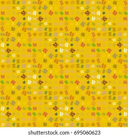 Abstract color seamless pattern for new background.