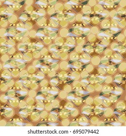 Abstract color seamless pattern for new background.