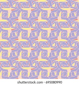 Abstract color seamless pattern for new background.