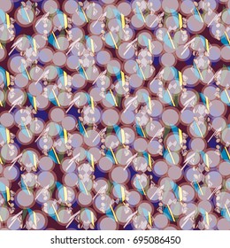 Abstract color seamless pattern for new background.